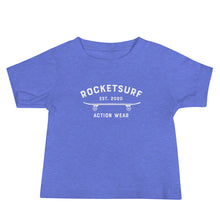 Carregar imagem no visualizador da galeria, Baby Jersey Short Sleeve Tee - RocketSurf Skate Club White Lettering