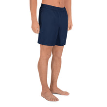 Load image into Gallery viewer, Men&#39;s Athletic Long Shorts - Navy