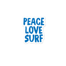 Load image into Gallery viewer, Bubble-free stickers - Peace Love Surf