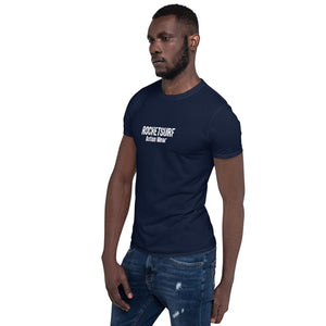 Cracked Logo Light Short-Sleeve Unisex T-Shirt