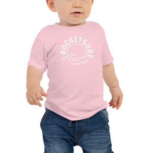 Baby Jersey Short Sleeve Tee - Waves Logo
