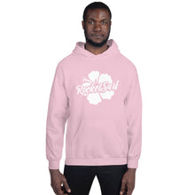 Load image into Gallery viewer, Unisex Hoodie White Flower