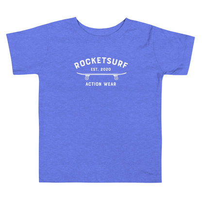 Toddler Short Sleeve Tee - RocketSurf Skate Club White Lettering