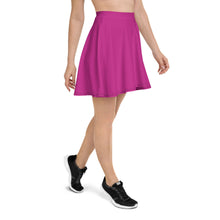 Load image into Gallery viewer, Plain Skater Skirt - Fuchsia