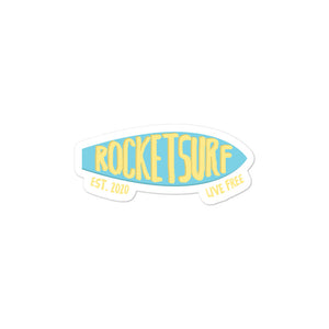 Bubble-free stickers Rocketsurf Board