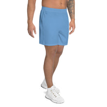 Load image into Gallery viewer, Men&#39;s Athletic Long Shorts - Aqua