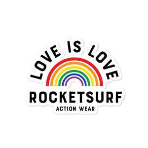 Bubble-free stickers - Love Is Love