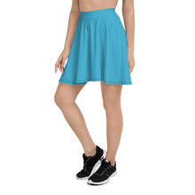 Carregar imagem no visualizador da galeria, Plain Skater Skirt - Light Blue