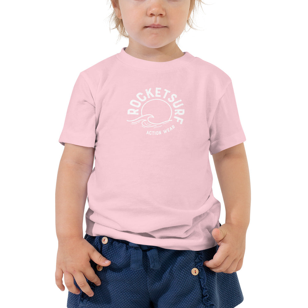 Toddler Short Sleeve Tee - Waves Logo
