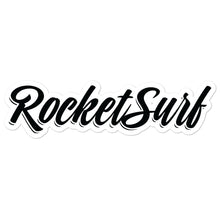 Load image into Gallery viewer, Surfboard Waterproof Vinyl Sticker - RocketSurf script logo