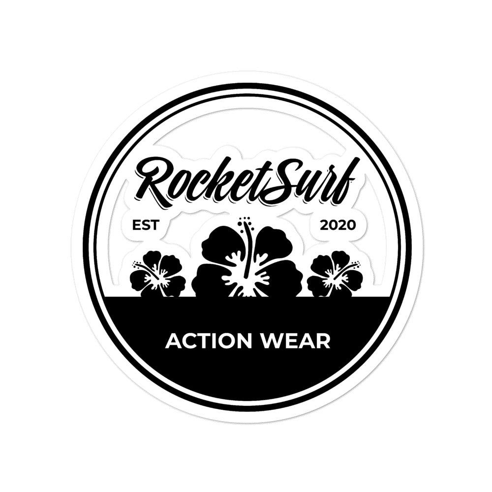 Bubble-free stickers - Round Flowers