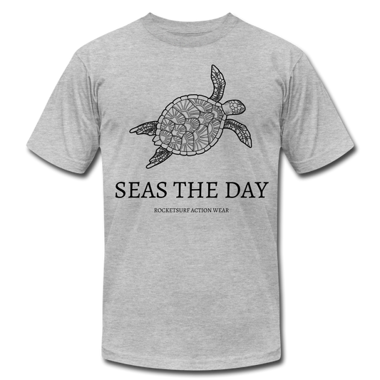 Seas The Day Unisex T-Shirt - heather gray