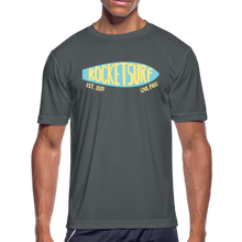 Load image into Gallery viewer, Men’s Moisture Wicking Performance Skate T-Shirt - charcoal