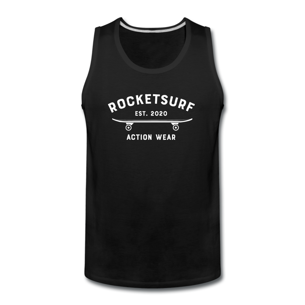 Men’s Premium Tank - Skate - black