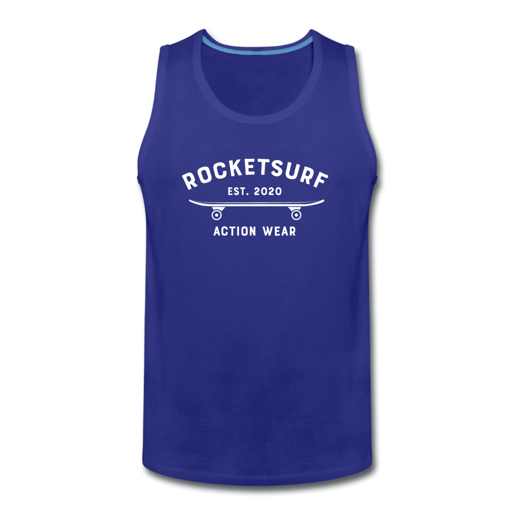 Men’s Premium Tank - Skate - royal blue