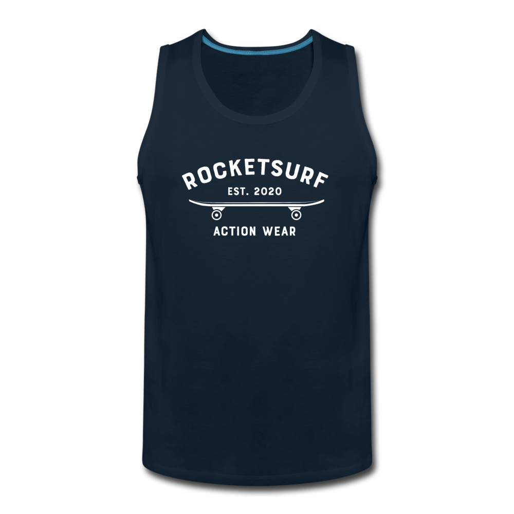 Men’s Premium Tank - Skate - deep navy