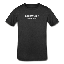 Load image into Gallery viewer, Kids&#39; Tri-Blend T-Shirt - RocketSurf Logo - heather black