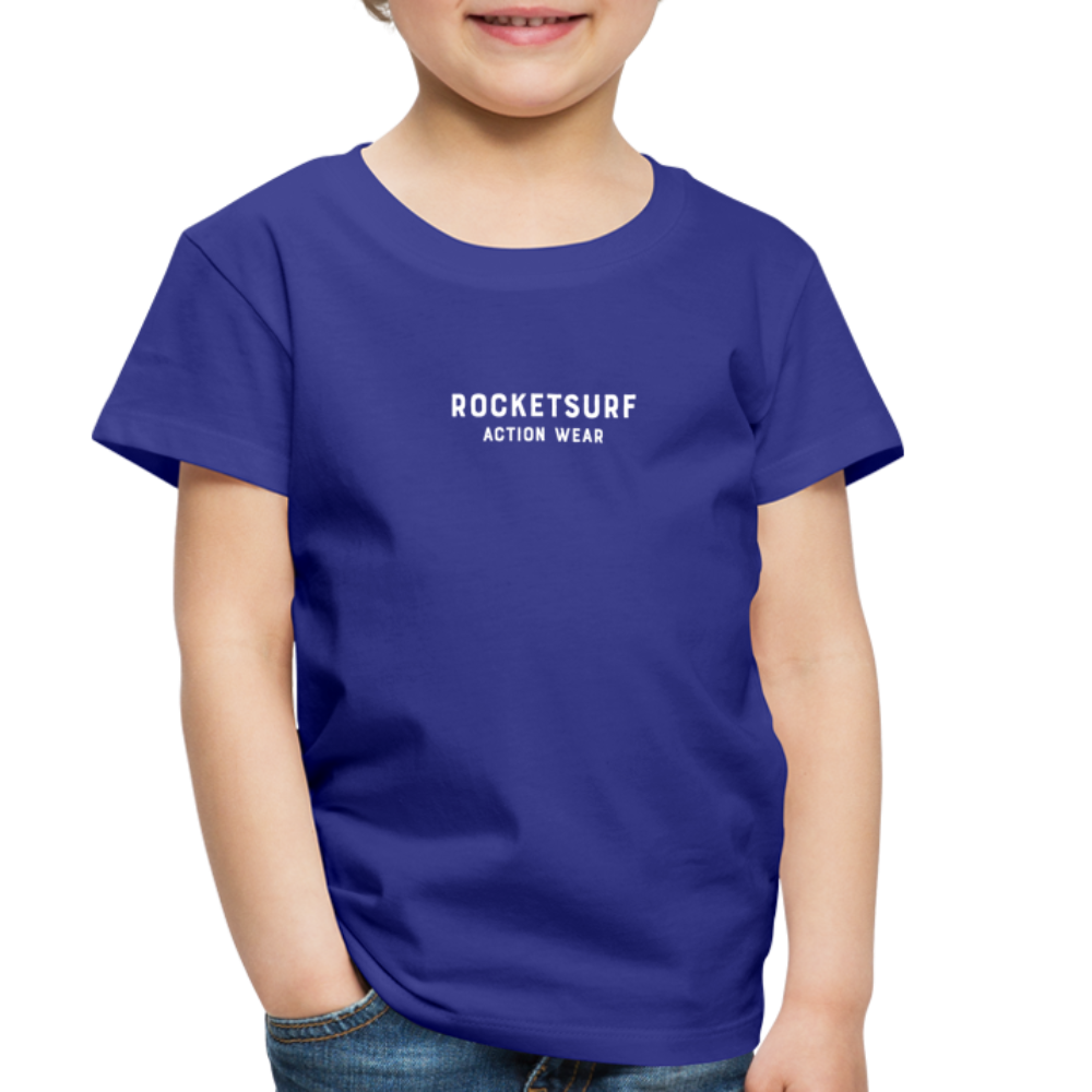 Toddler Premium T-Shirt - RocketSurf Logo - royal blue