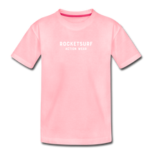 Cargar imagen en el visor de la galería, Toddler Premium T-Shirt - RocketSurf Logo - pink