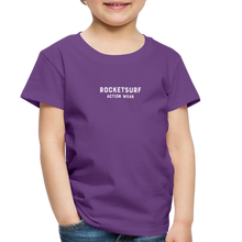 Cargar imagen en el visor de la galería, Toddler Premium T-Shirt - RocketSurf Logo - purple