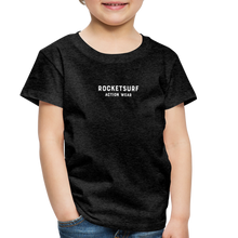 Cargar imagen en el visor de la galería, Toddler Premium T-Shirt - RocketSurf Logo - charcoal gray
