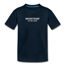 Cargar imagen en el visor de la galería, Toddler Premium T-Shirt - RocketSurf Logo - deep navy