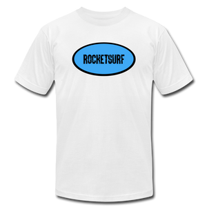 Unisex T-Shirt - RocketSurf Oval - white