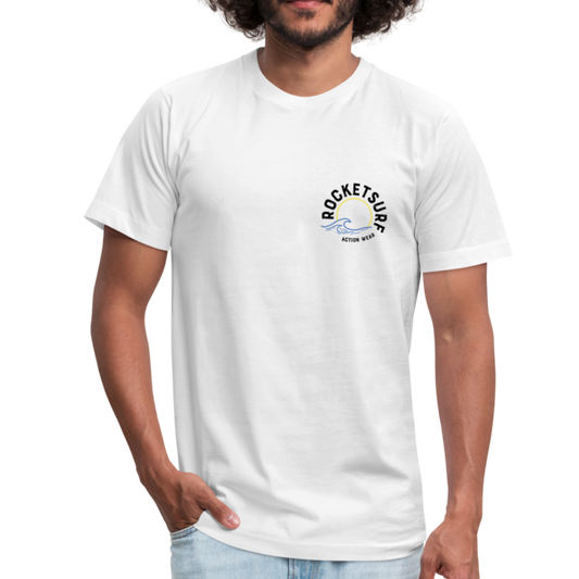 Unisex 2-Sided Design T-Shirt -  Life's A Beach - white