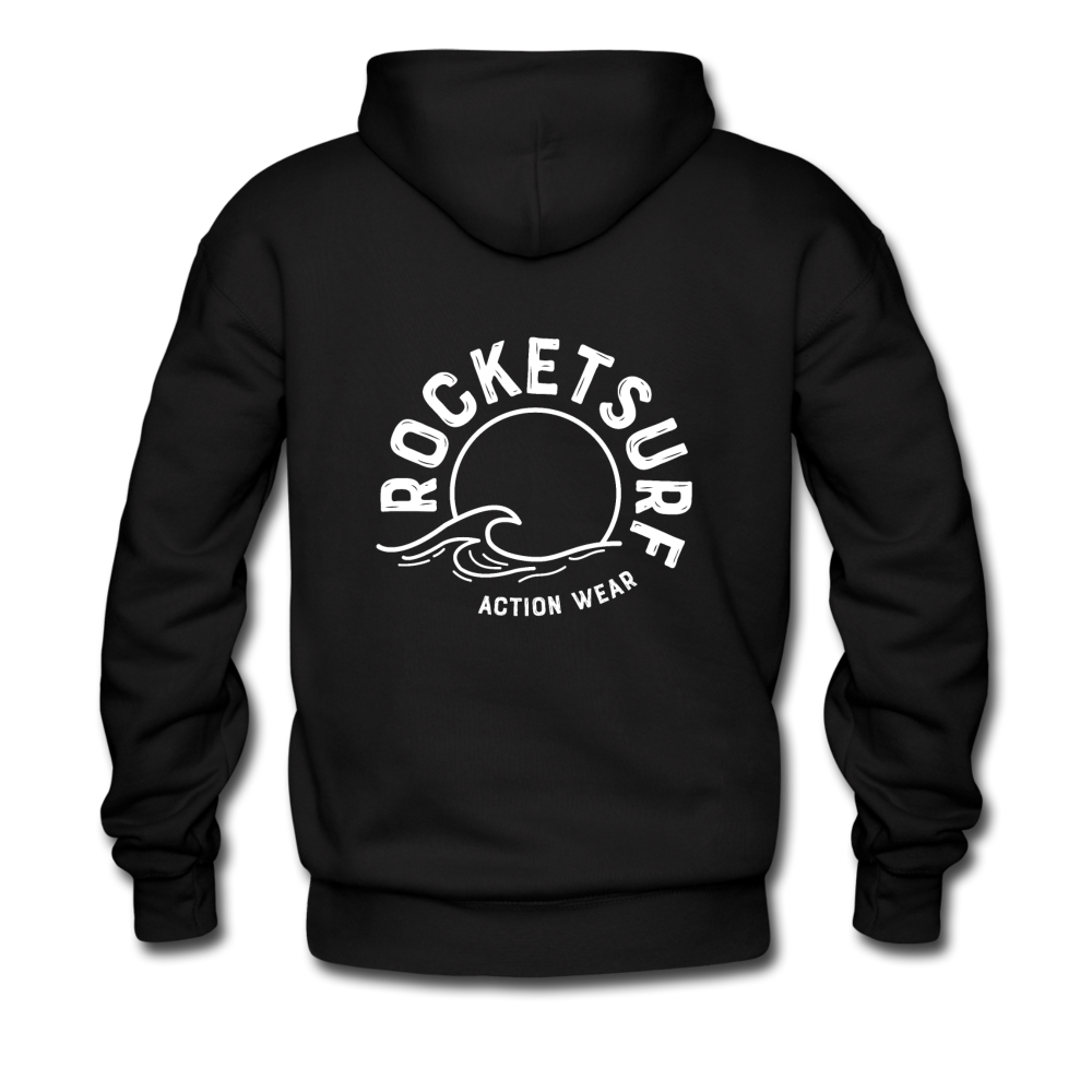 Life's A Beach Find Your Wave - Men's Hoodie - black