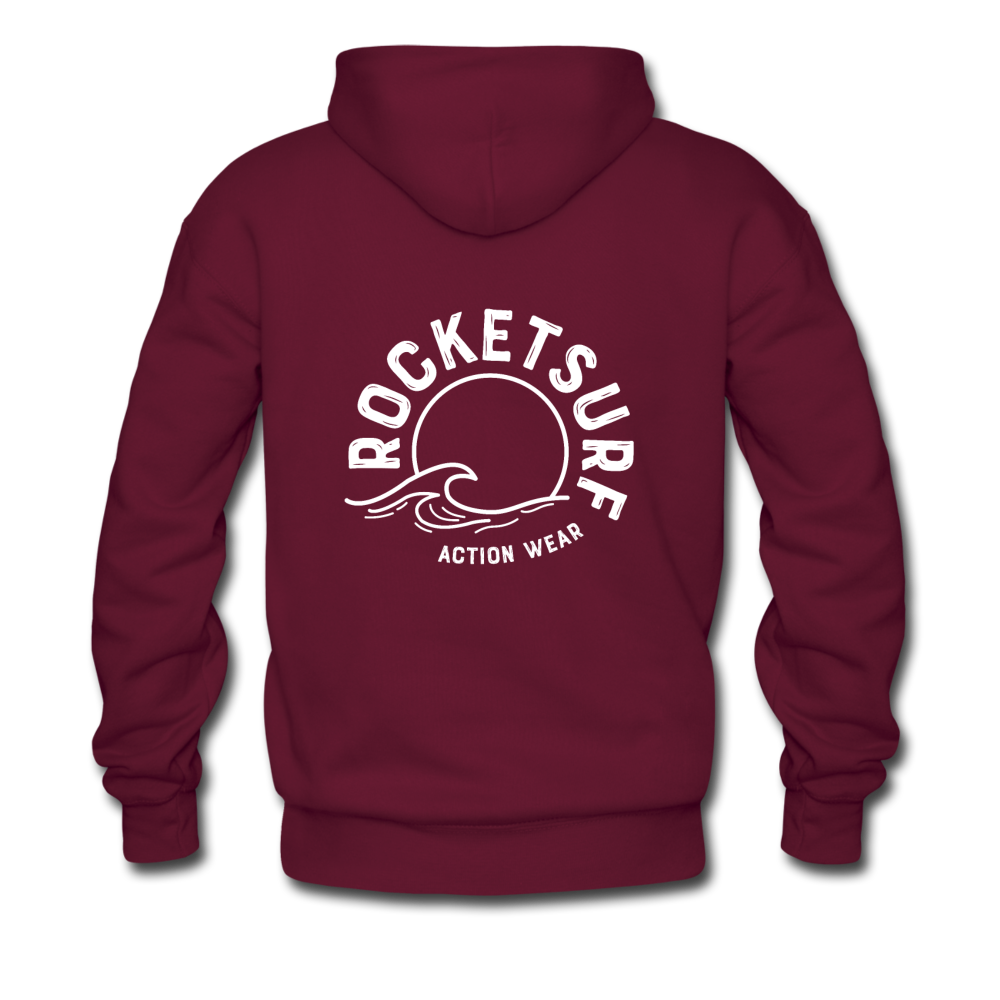 Life's A Beach Find Your Wave - Men's Hoodie - burgundy