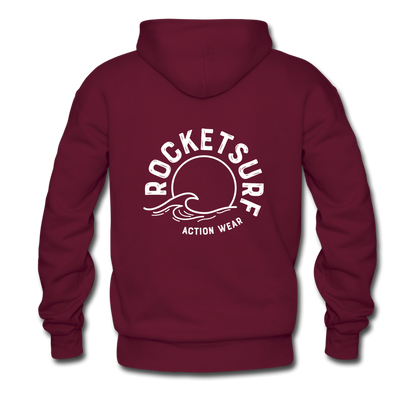 Life's A Beach Find Your Wave - Men's Hoodie - burgundy