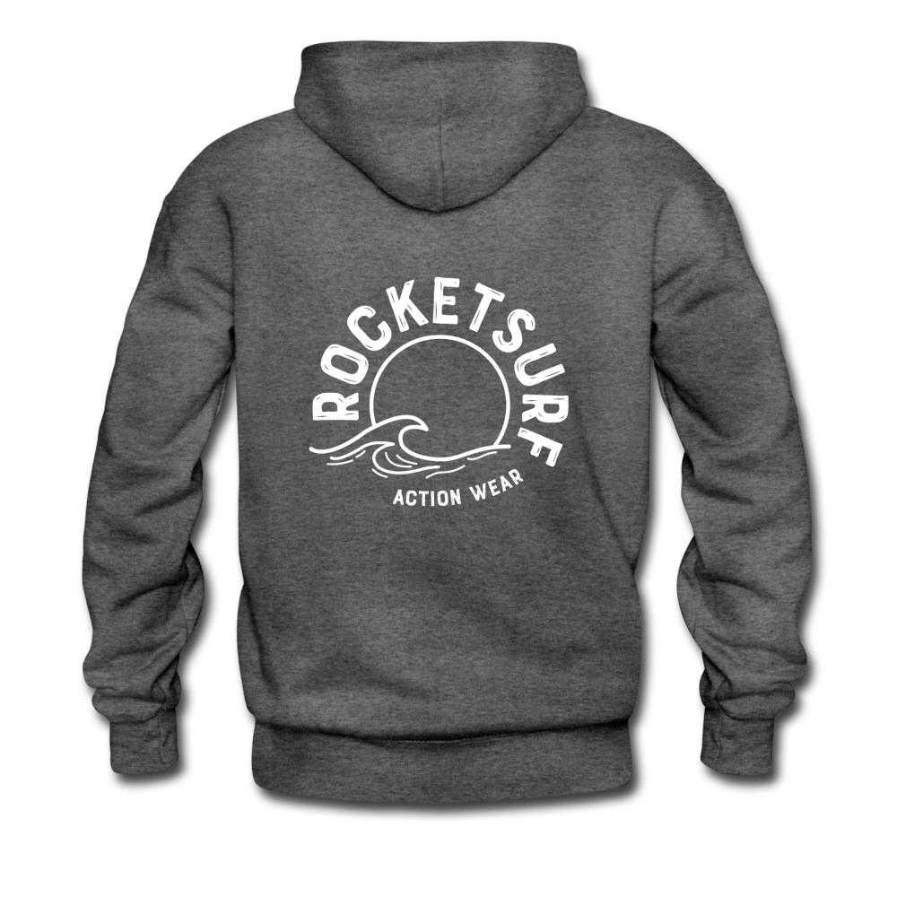 Life's A Beach Find Your Wave - Men's Hoodie - charcoal gray