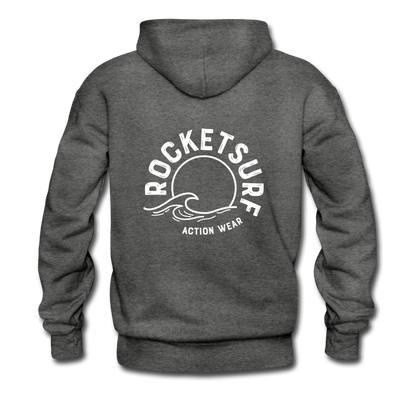 Life's A Beach Find Your Wave - Men's Hoodie - charcoal gray