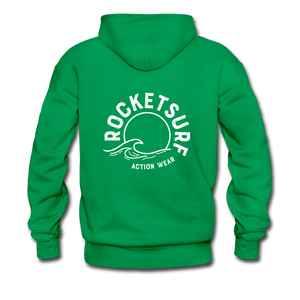 Life's A Beach Find Your Wave - Men's Hoodie - kelly green