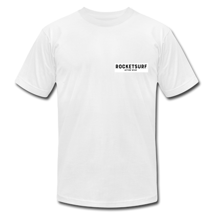 Live Free Live Now Unisex Jersey T-Shirt - white