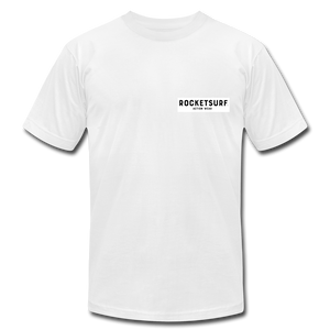 Live Free Live Now Unisex Jersey T-Shirt - white