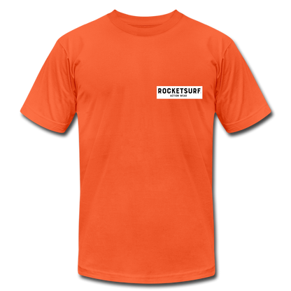 Live Free Live Now Unisex Jersey T-Shirt - orange