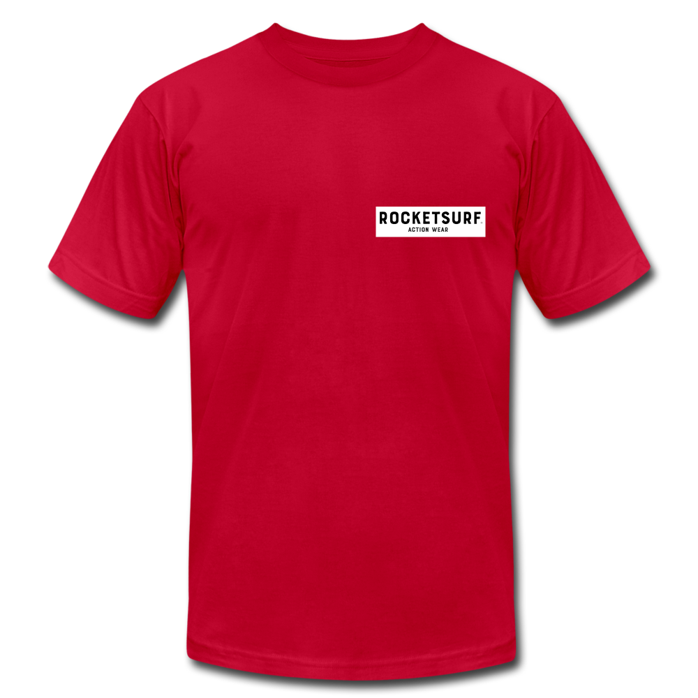 Live Free Live Now Unisex Jersey T-Shirt - red