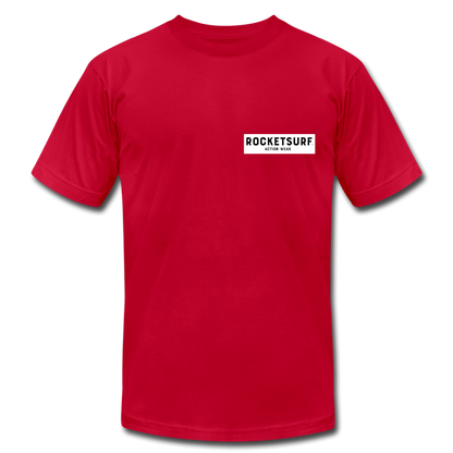 Live Free Live Now Unisex Jersey T-Shirt - red