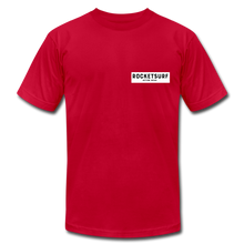 Load image into Gallery viewer, Live Free Live Now Unisex Jersey T-Shirt - red