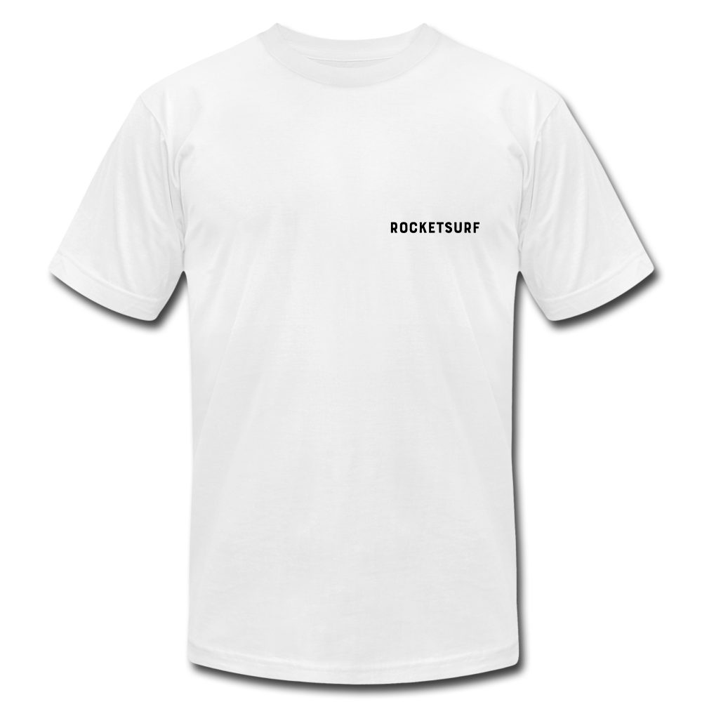 Live Free Live Now Unisex Jersey T-Shirt - white