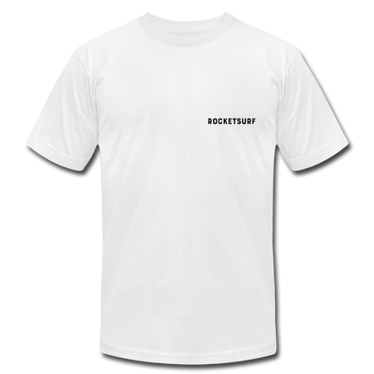 Live Free Live Now Unisex Jersey T-Shirt - white