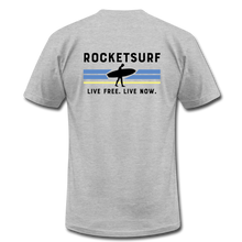 Cargar imagen en el visor de la galería, Live Free Live Now Unisex Jersey T-Shirt - heather gray