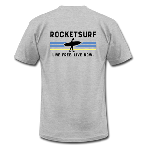 Live Free Live Now Unisex Jersey T-Shirt - heather gray